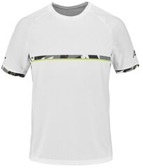 Футболка теннисная Babolat Aero Crew Neck Tee - white/white