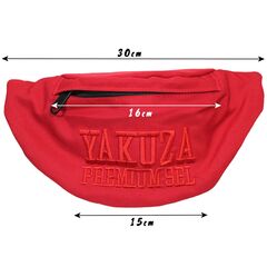 Сумка поясная красная Yakuza Premium 3577