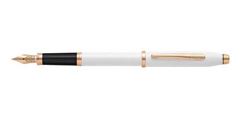 Ручка перьевая Cross Century II, Pearlescent White Lacquer, M (AT0086-113MF)