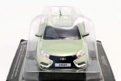 Lada X-Ray 2015 light green 1:43 DeAgostini Auto Legends USSR #282