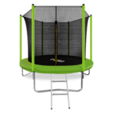 ARLAND Батут  8FT с внутренней страховочной сеткой и лестницей (СВЕТЛО-ЗЕЛЕНЫЙ) фото №0