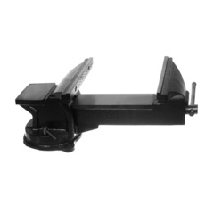 44-4-220 Тиски слесарные поворотные, 200 мм, 16 кг, наковальня (РемоКолор)