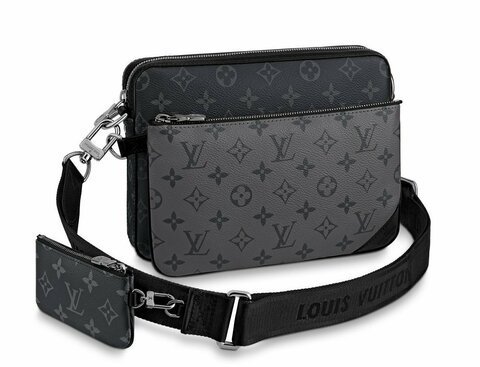 Сумка Louis Vuitton Trio Messenger Monogram Eclipse