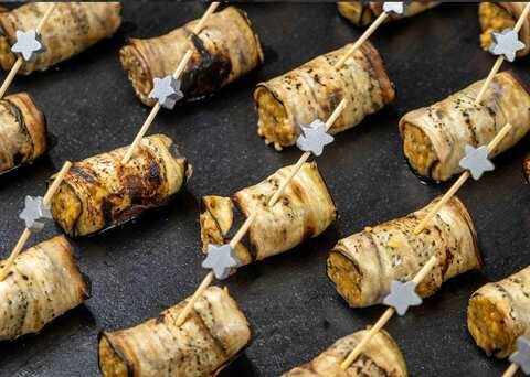 Рулетики из баклажанов, 20 шт.