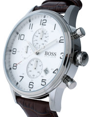 Часы на кожаном ремешке Hugo Boss