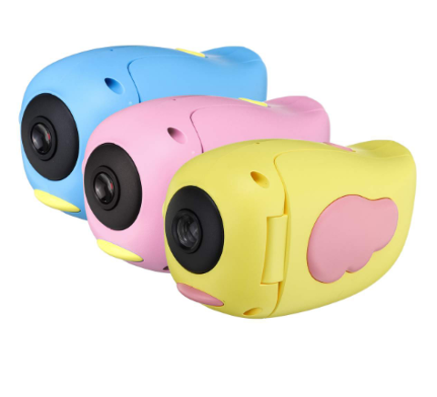Детская цифровая фото-видеокамера фотоаппарат Kids Camera, голубая