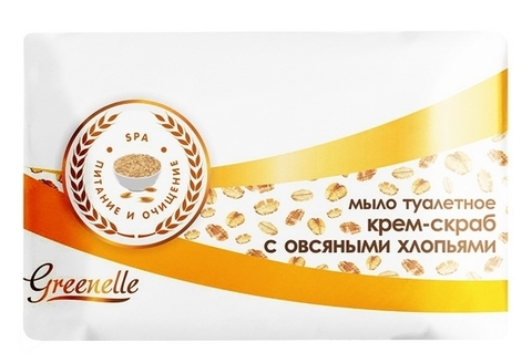 GREENELLE SPA Мыло крем-скраб 