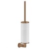 Gessi 58519-726 INCISO accessories Туалетный ершик настенный, белый, Warm Bronze Br.