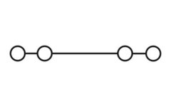 MSDBV 2,5 OG-Миниатюрная проходная клемма
