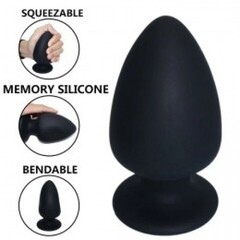 Анальный плаг SILEXD MODEL 1, черный XS (8х3,1 см)