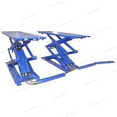 Подъемник ножничный под пороги Напольный KRW3FS_blue