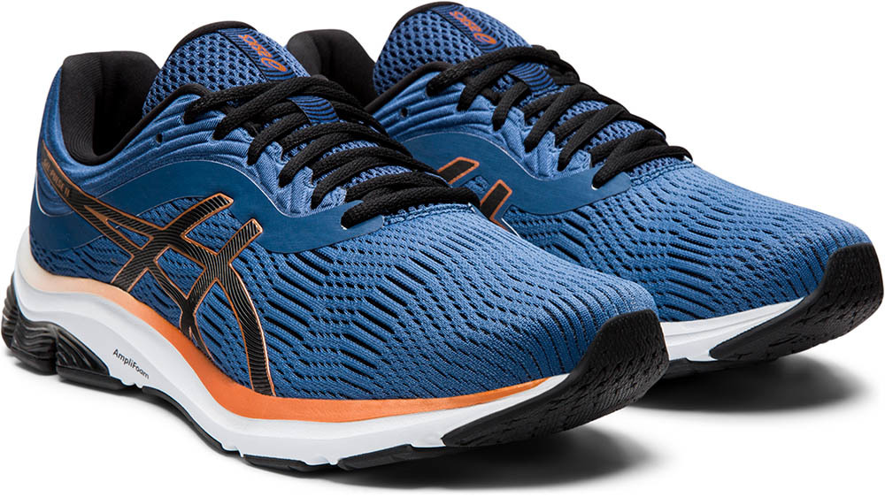 Кроссовки беговые Asics Gel Pulse 11 Blue мужские 1011A550 402 -  SKIRUNNER.RU