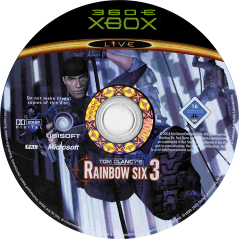 Tom Clancy's Rainbow Six 3 (XBOX360E) [Xbox 360]