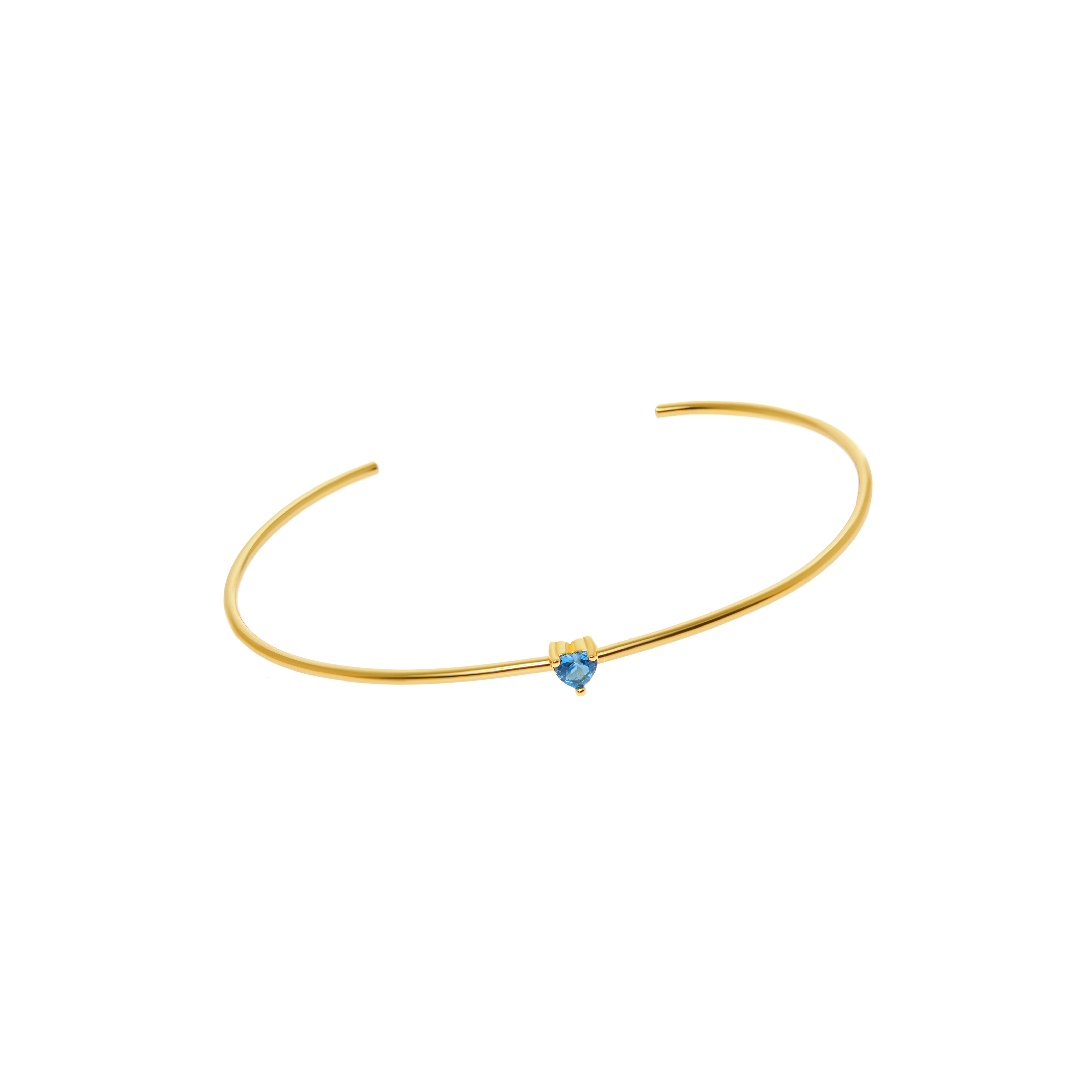 VIVA LA VIKA Браслет Tiny Heart Bracelet – Blue цена и фото