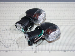 Поворотники Kawasaki ZX-6R ZX-7R ZX-9R ZX10R ZX12R передние белые