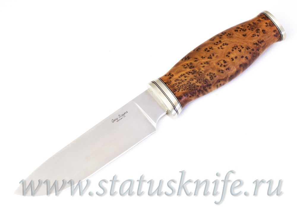 Нож Gary Biggers Thuya Burl Hunter