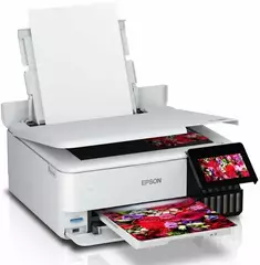 МФУ струйное цветное Epson L8160 (C11CJ20404/403/402) A4 Duplex Net WiFi белый