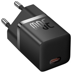 Зарядное устройство Baseus GaN5 (mini) 1C 30W USB Type-C черный