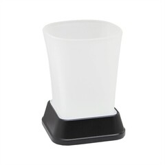 WasserKRAFT Amper K-5428BLACK Стакан для зубных щеток фото