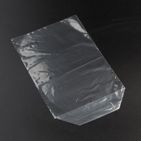 Пакет прозрачный с квадратным дном, 7*7,5 см, высота 22 см