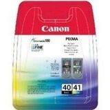Набор картриджей Canon PG-40/CL-41 Multi Pack 0615B036 (2 картриджа - PG-40 и CL-41 в одной упаковке) - для принтеров Canon PIXMA iP1200, iP1300, iP1600, iP1700, iP1800, iP1900, iP2200, iP2500, iP2600, iP6210D, iP6220D, MP140, MP150, MP160, MP170,