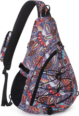 Рюкзак однолямочный Nevo Rhino 9070 Ethnic style