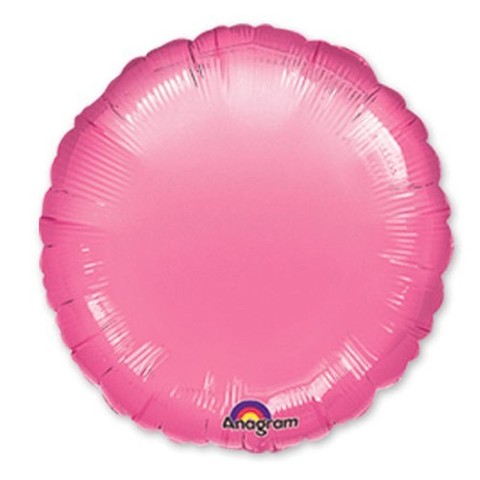 Круг Металлик, Розовый (46 см)