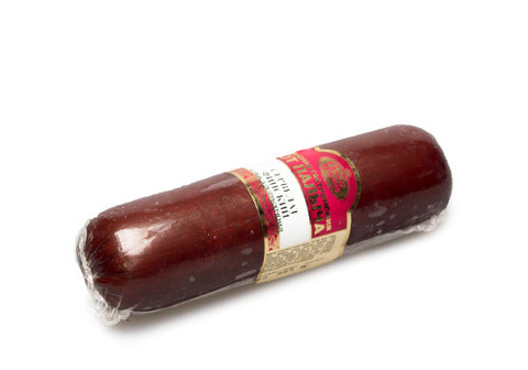 Колбаса сервелат полукопченый от Палыча~400г