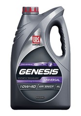 LUKOIL GENESIS UNIVERSAL, полусинтетическое, 10W-40 4л