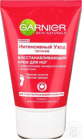 Krem \ Крем \ Cream для ног Garnier Интенсивный уход для очень сухой кожи ног 100 мл