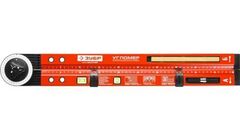 Уровень угломер ЗУБР Мастер складной 3 ампулы 1 поворотная точность 500мм