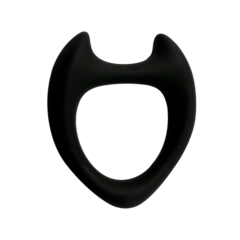 Эрекционное кольцо Toro от Wooomy черное (M)