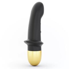 Черный вибратор Mini Lover Black 2.0 - 16,5 см. - 