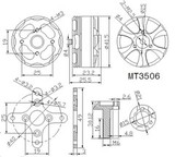 T-Motor MT3506 KV650