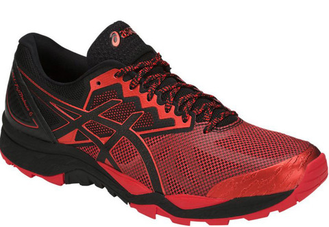 Кроссовки внедорожники Asics Gel FujiTrabuco 6 Red мужские распродажа