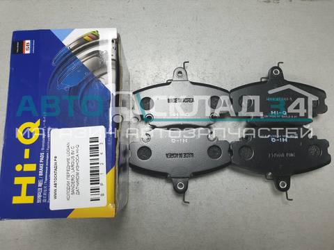 КОЛОДКИ ПЕРЕДНИЕ LOGAN -2013, SANDERO -2013 HI-Q
