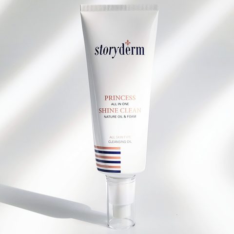 Storyderm_Масло-пенка для глубокого очищения Princess Shine Clean