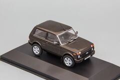 Lada 4x4 Urban Niva dark brown 1:43 DeAgostini Auto Legends New Era #10