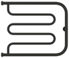 Сунержа 15-4011-5065 ВПС "Лира+" 500х650 Н. Г. 1" (Тёмный титан муар)