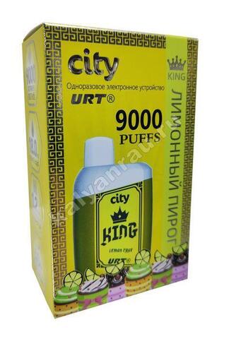 City King Лимонный пирог 9000 затяжек