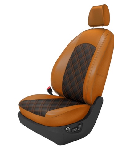 Авточехлы правый руль на 3 ряда (на заказ)