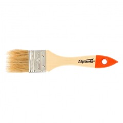 Кисть плоская Slimline 1.5" (38 мм), натуральная щетина, деревянная ручка Sparta