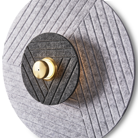 Настенный светодиодный светильник Freya ACOUSTIC FR5494WL-L4GR