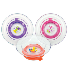 Тарелка "Русские мотивы" с присоской, 6+ мес., пластик (стандарт)