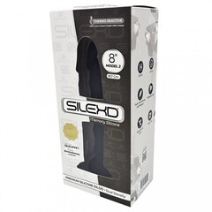 Реалистичный фаллоимитатор Model 2 от SILEXD, черный, 19,7 см