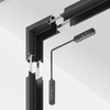 Комплектующие для встраиваемой трековой системы Maytoni Accessories for tracks gravity TRX010ICL-22B
