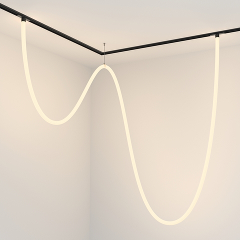 Магнитный трековый светильник Maytoni Tau TR101-2-100W3K-B