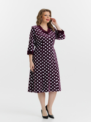 4067 Халат на пуговицах