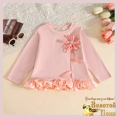 Лонгслив нарядный д (3-7) 251026-SNR469.1