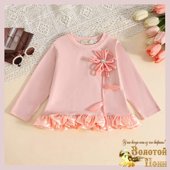 Лонгслив нарядный д (3-7) 251026-SNR469.1